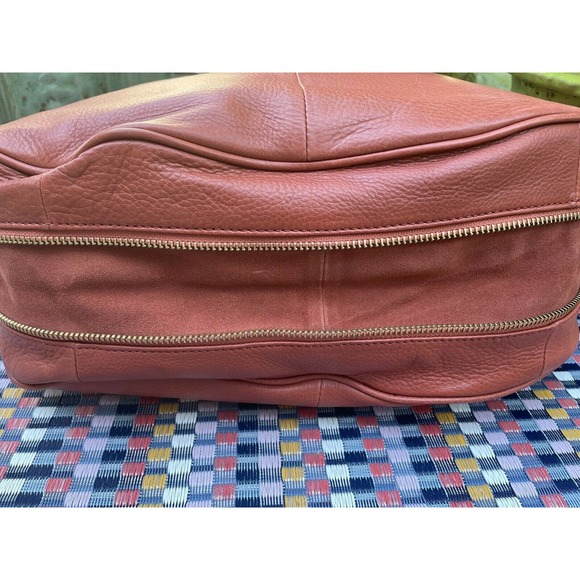 Foley Corinna Kate Hobo Genuine Leather Rust Pre-owned Shoulder bag - Picture 8 of 10